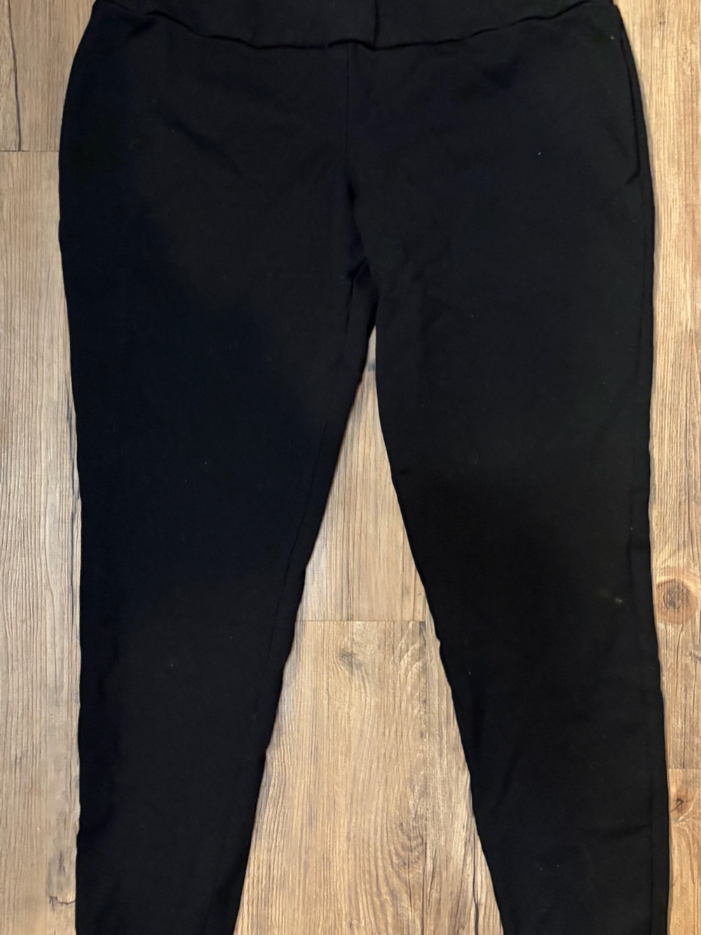 INC International Concepts Black Stretch Jogger Leggings